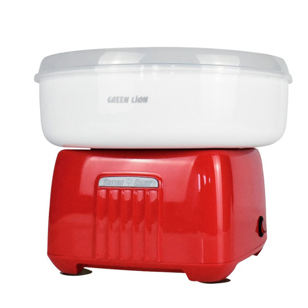 Green Lion Cotton Candy Maker GNCTNCDYWHRD 500W - White x Red