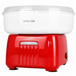 Green Lion Cotton Candy Maker GNCTNCDYWHRD 500W - White x Red