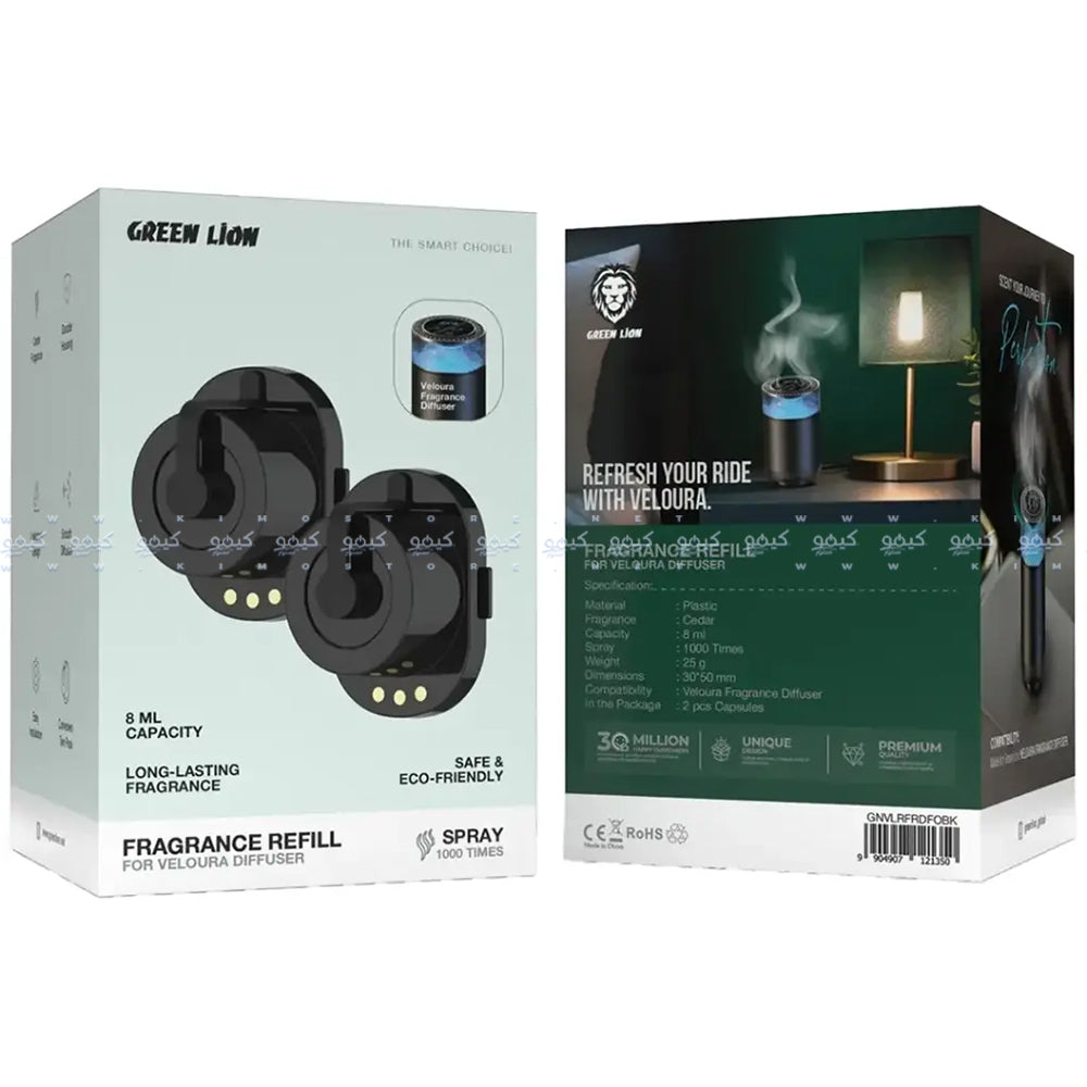 Green Lion Fragrance Refill for Sentia Diffuser GNVLRFRDFOBK - Black