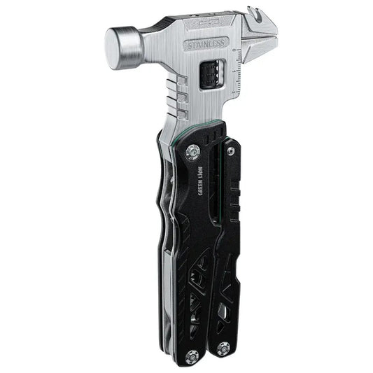 Green Lion GN18N1NUTOLBK 18In1 Multitool Hammer - Black