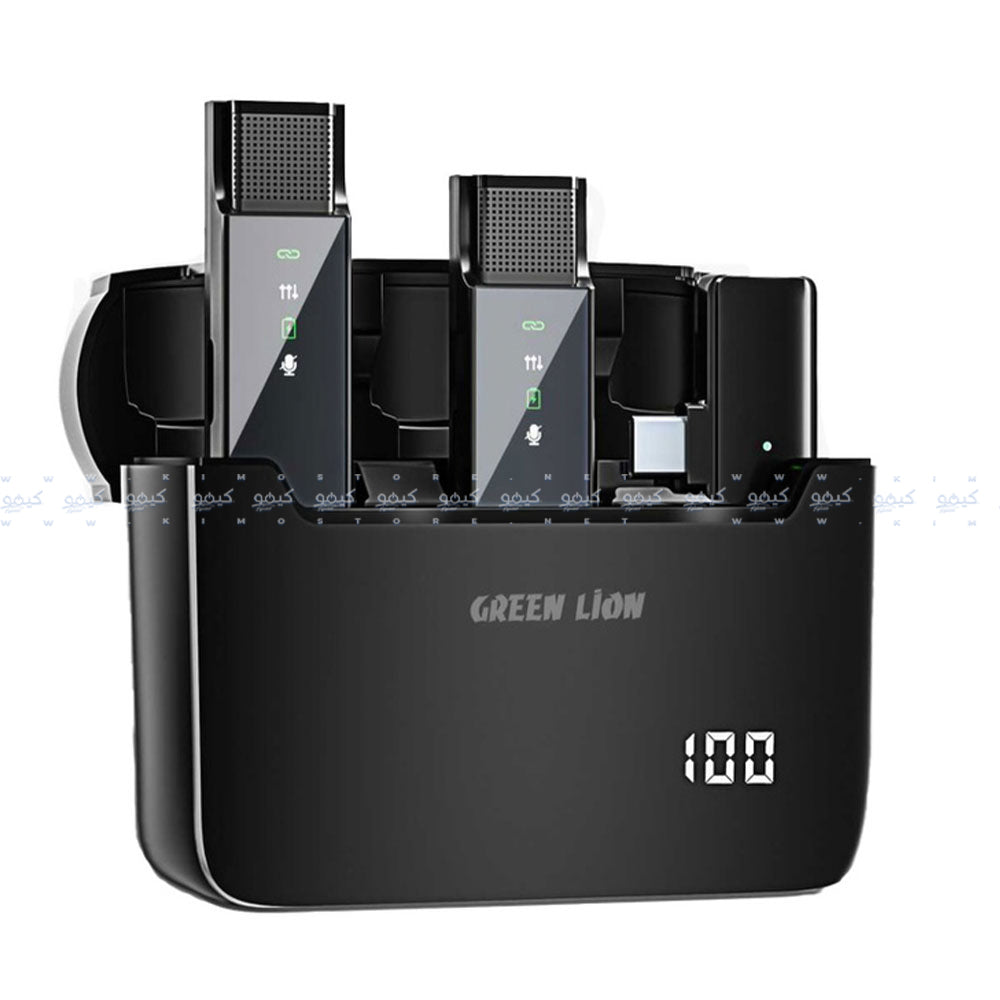 Green Lion GN4N1MICTCBK Type-C Quad Channel Wireless Microphone System