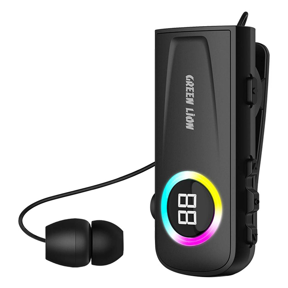 Green Lion GNCOMONOBTBK Communicate Mono Bluetooth Earphone - Black