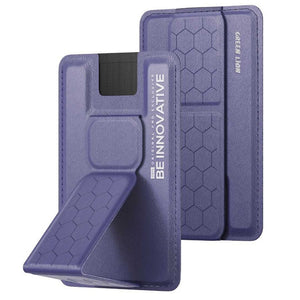 Green Lion GNINMGWSTPL Innovative Magsafe Wallet Stand - Purple