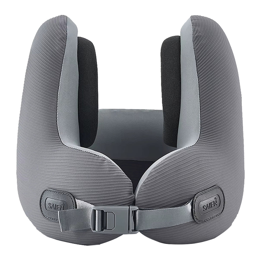 Green Lion Music Travel Neck Pillow GNMUPILLWGY - Gray