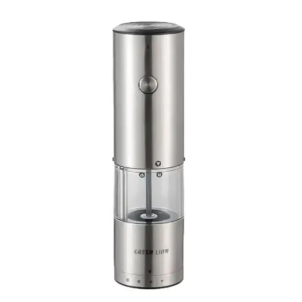 Green Lion Portable Salt and Pepper Grinder GNPPEPSLTGNDR 6.5W - Silver