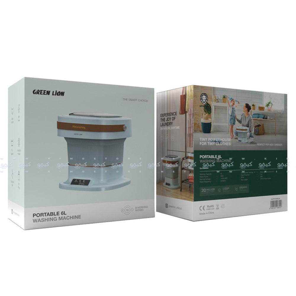 Green Lion Portable Washing Machine GNPRTWM6LBL 6L 36W - White