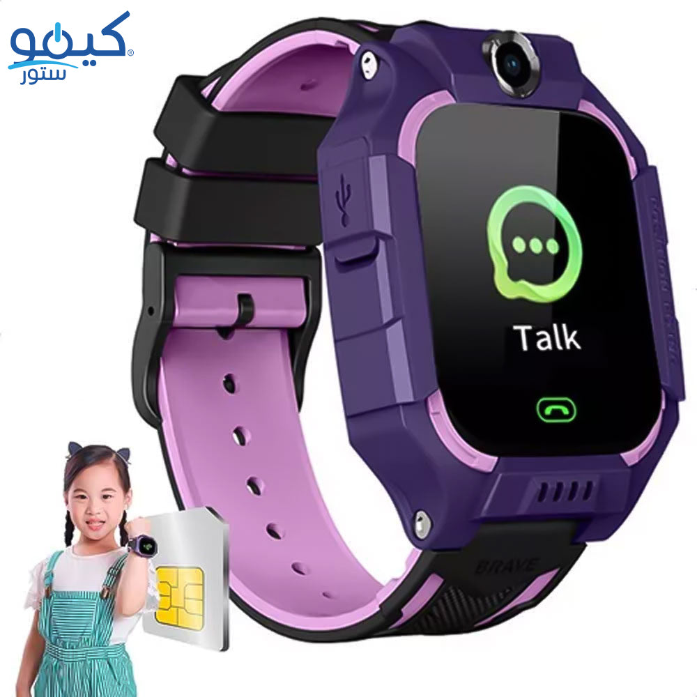 Green Lion Series 5 GN2GKDS5SWPL 2G Kids Smart Watch Purple Case With Pink Strap