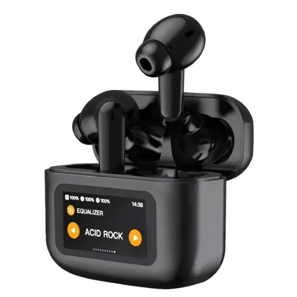 Green Lion GNTWVEANCBK ANC Earbuds - Black