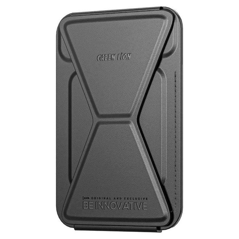 Green Lion GNMAGWALTBK Magnetic Wallet - Black