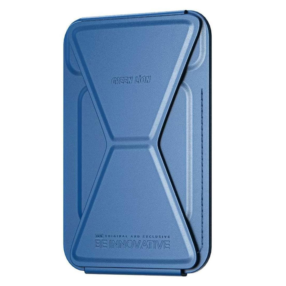 Green Lion GNMGWALLTMBL Magnetic Wallet - Blue