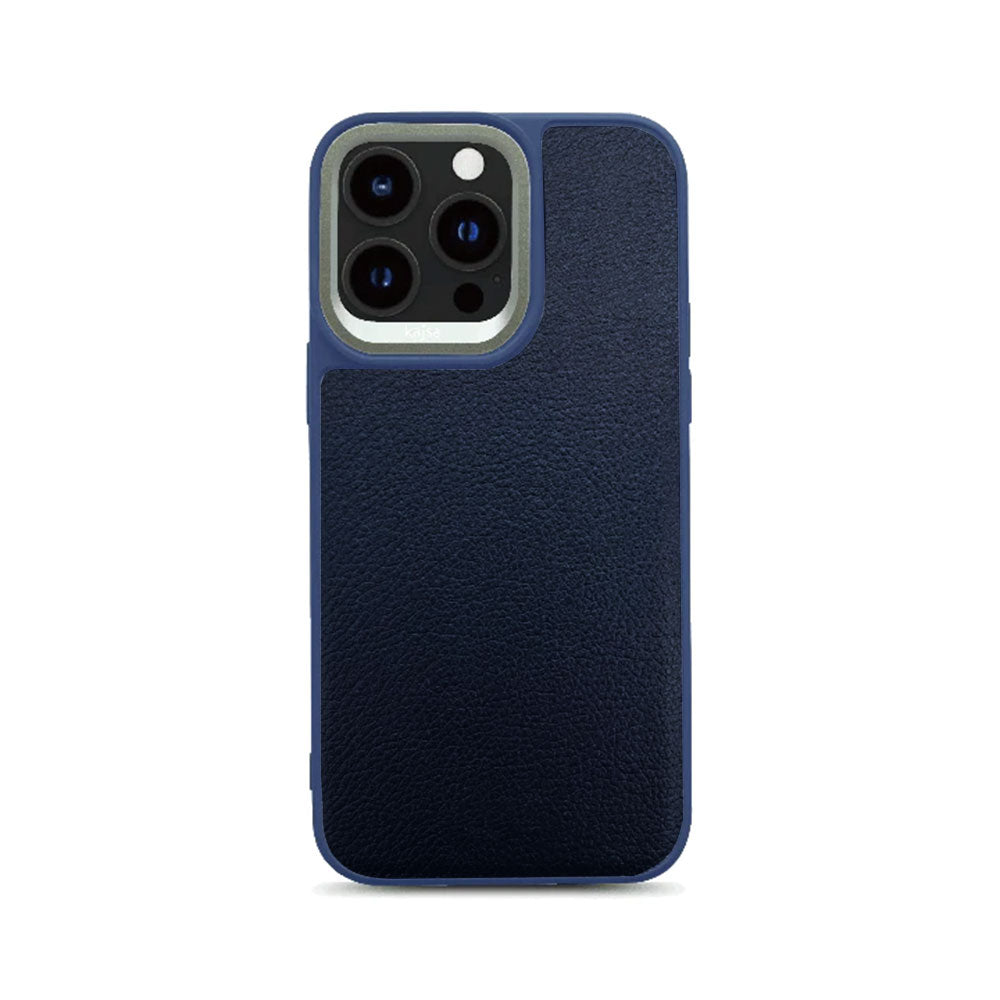 HDCI Phone Leather Cover iPhone 15 Pro - Navy Blue