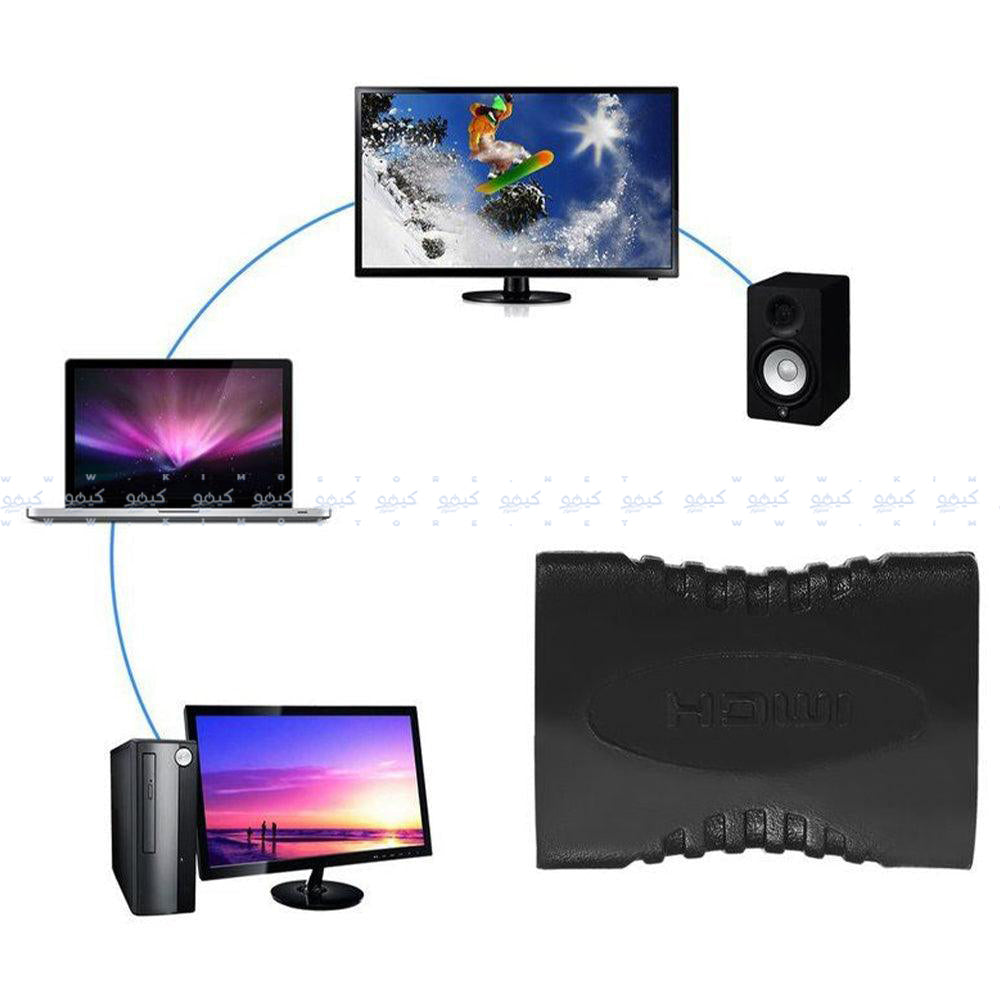 موصل HDMI أنثى الى HDMI أنثى