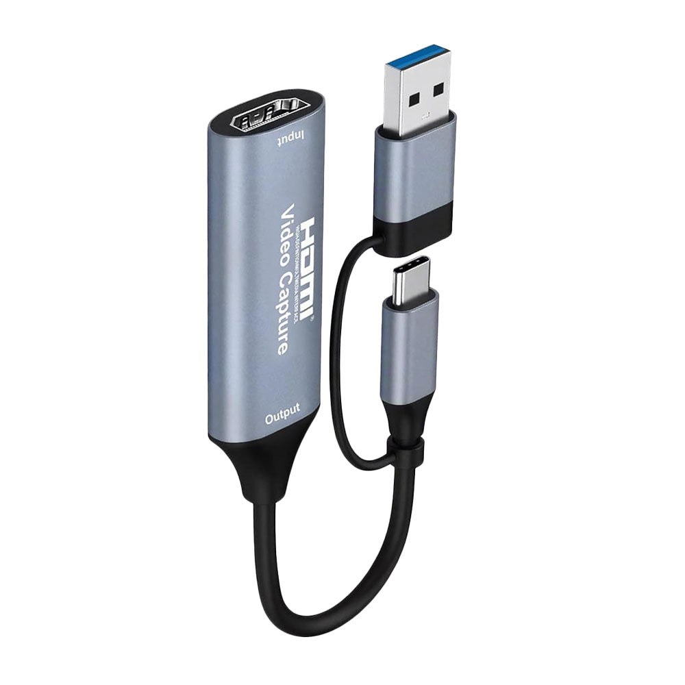 HDMI To USB + Type-C Video Capture Card