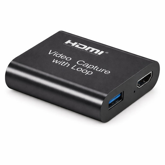 بطاقة التقاط الفيديو HDMI مع حلقة اخراج