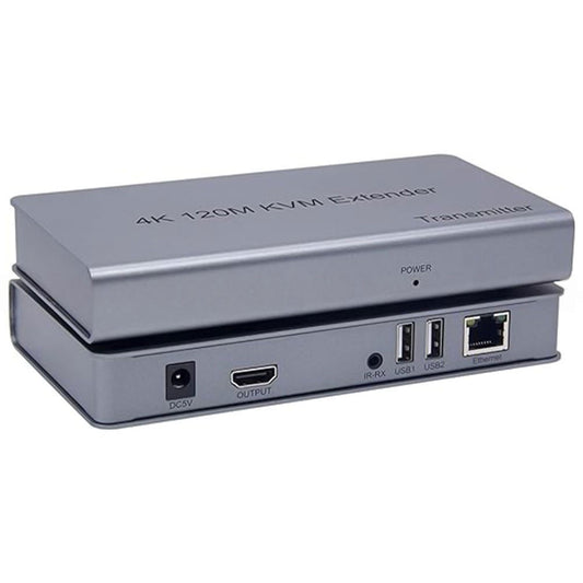 HDMI + USB Extender By Lan KVM 4K CAT55E66A7 120m