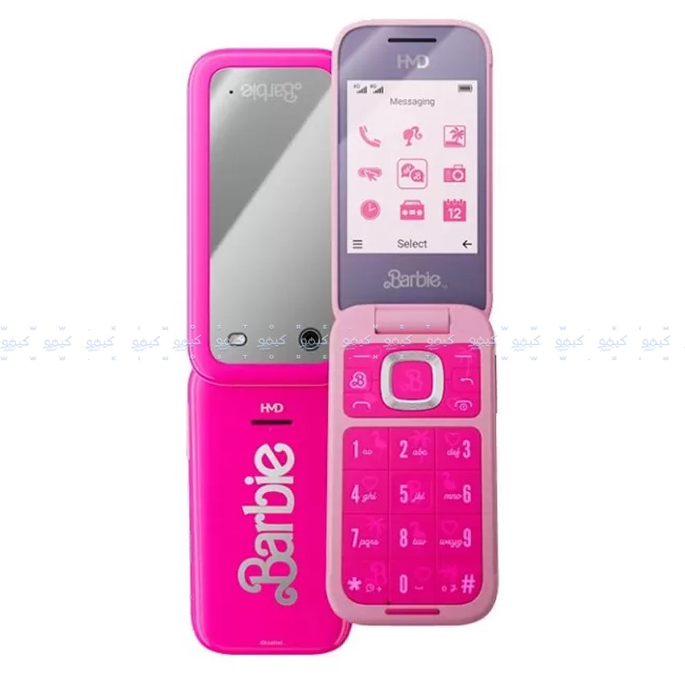HMD Barbie Dual SIM (128MB / 64MB Ram / 2.8 Inch / 4G Let) - Pink