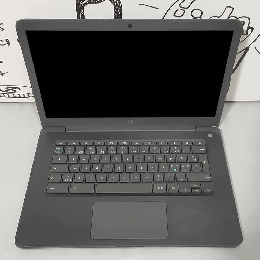 HP Chromebook 14A G5 Laptop (AMD A4-9120C - 4GB DDR4 - eMMC 64GB - AMD Radeon R4 - 14.0 Inch HD - Cam) Original Used