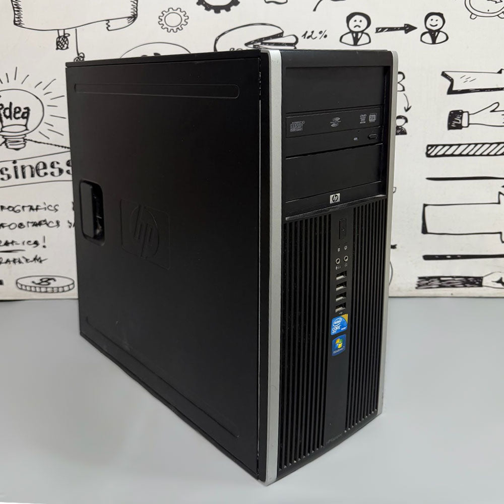 HP Compaq Elite 8100 Tower PC (Intel Core i7-860 - 8GB DDR3 - No Hard - AMD Radeon R9 M360 2G) Original Used