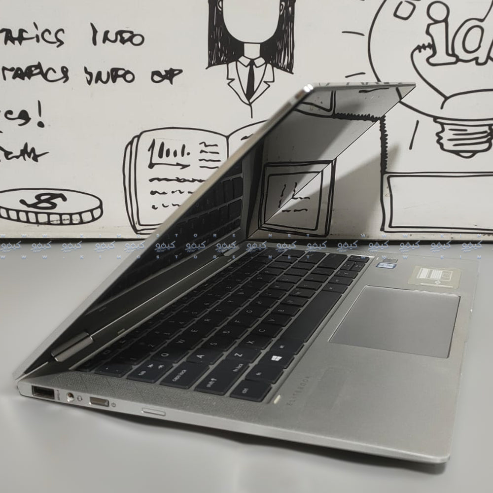 لاب توب اتش بي EliteBook X360 1030 G3 (انتل كور i7-8650U - رام 16 جيجابايت M.2 256GB - DDR4 - انتل UHD جرافيكس - شاشة 13.3 بوصة FHD IPS تاتش سكرين 360° - كاميرا) استعمال خارج