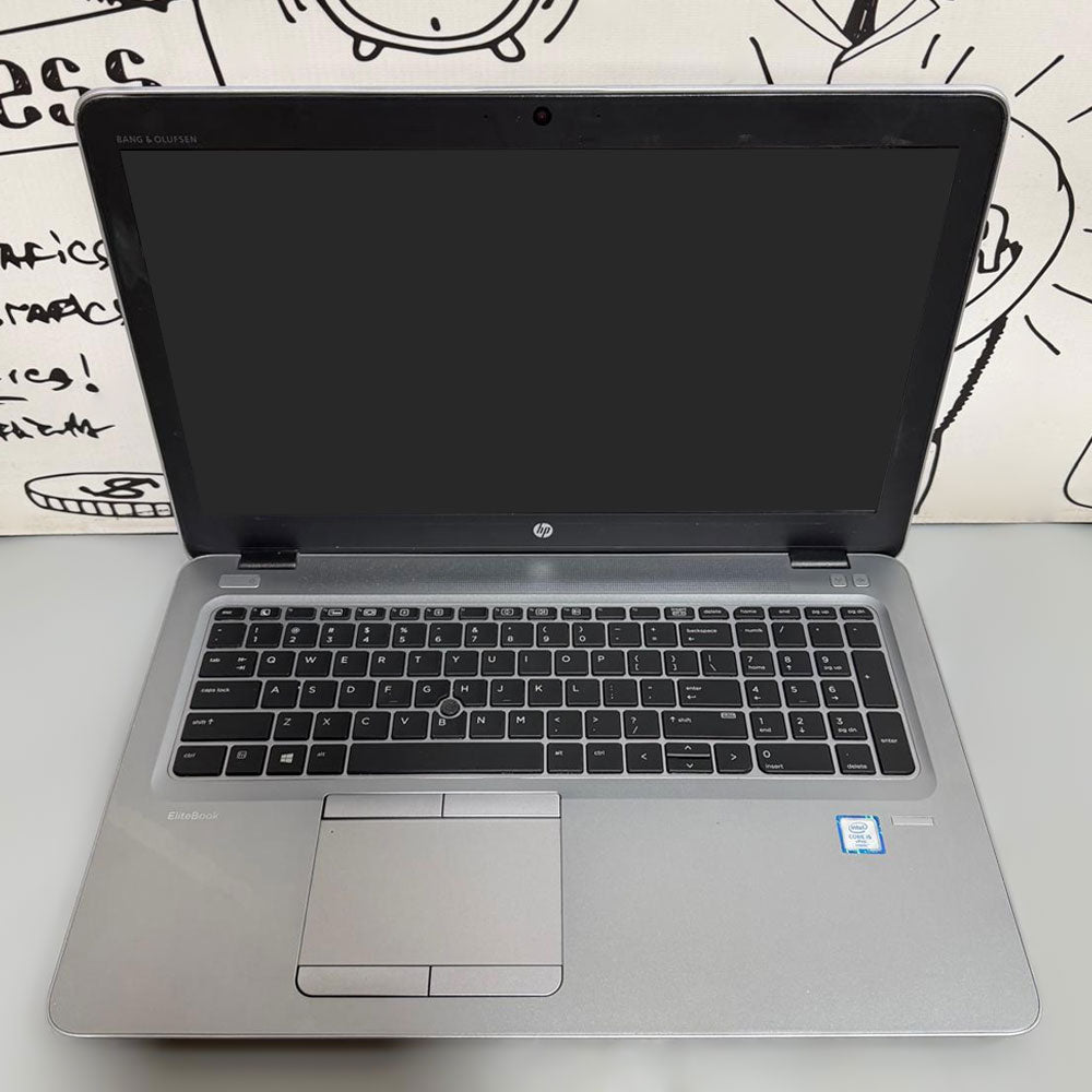 HP EliteBook 850 G3 Laptop (Intel Core i5-6300U - 8GB DDR4 - SSD 256GB - Intel HD Graphics - 15.6 Inch HD - Cam) Original Used