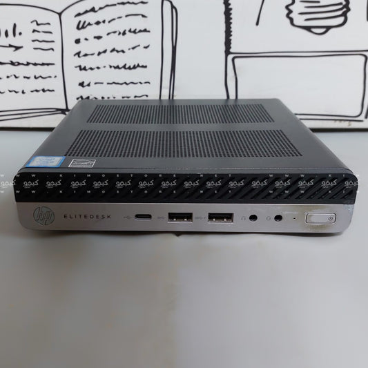 كمبيوتر ديسك توب مينى اتش بى Elitedesk 800 G3 35W DM (انتل كور i5-7500T - رام 8 جيجابايت DDR4 - انتل HD جرافيكس) استعمال خارج
