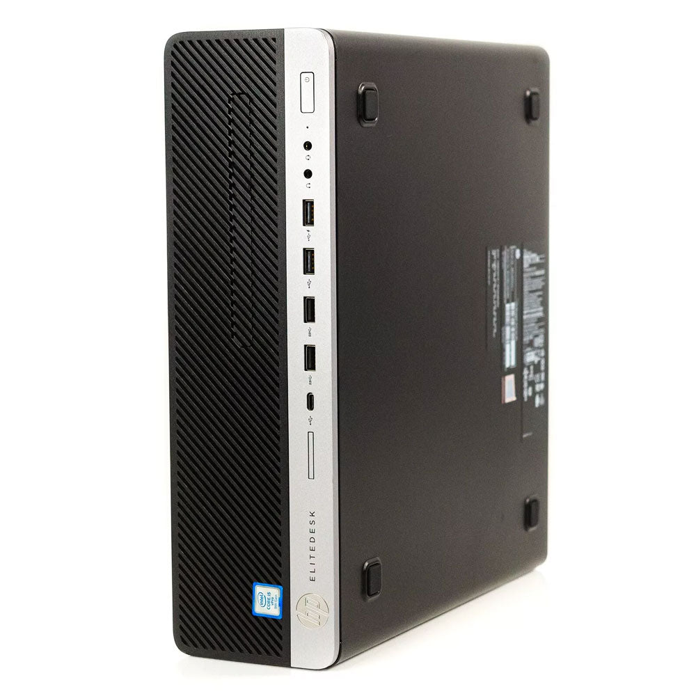 كمبيوتر ديسك توب اتش بي EliteDesk 800 G5 SFF (انتل كور i5-8500T - رام 8 جيجابايت DDR4 - انتل UHD جرافيكس - DVD R/W ) استعمال خارج