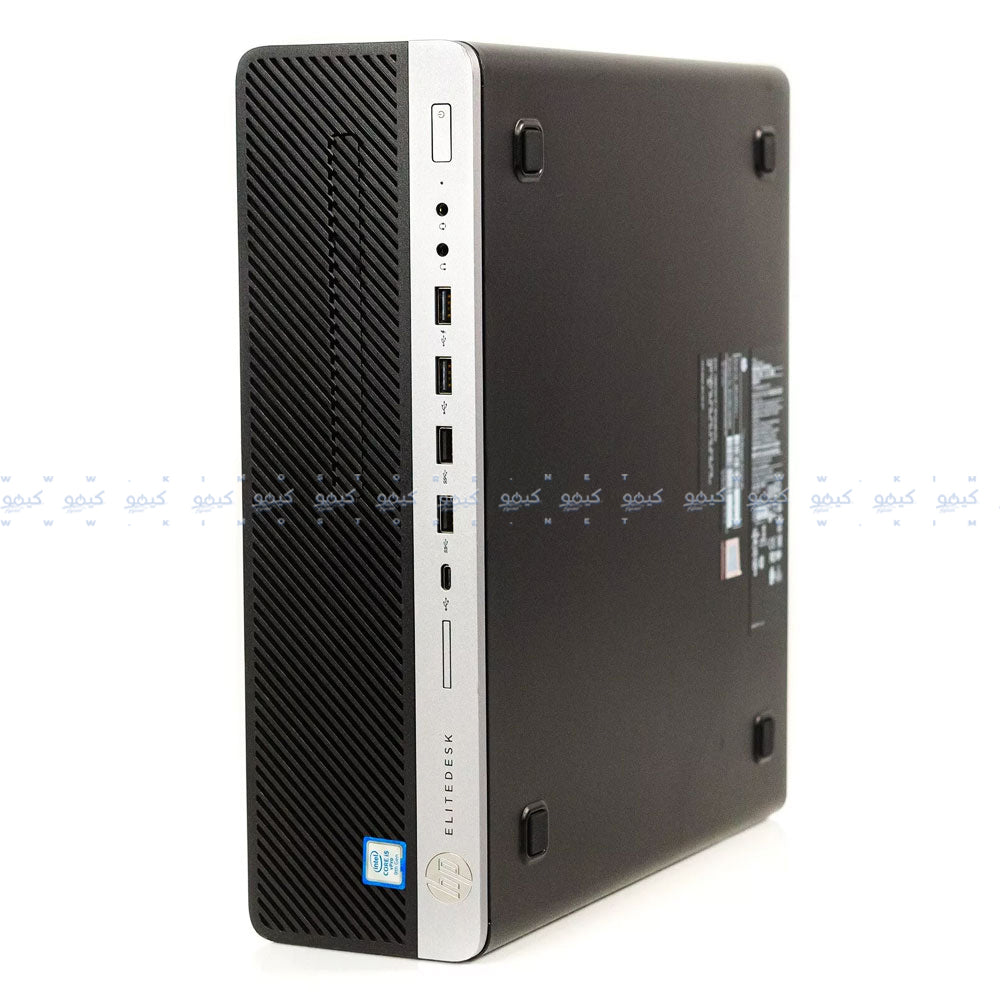 HP EliteDesk 800 G5 SFF Desktop PC (Intel Core i5-8500T - 8GB DDR4 - No Hard - Intel UHD Graphics - DVD RW) Original Used