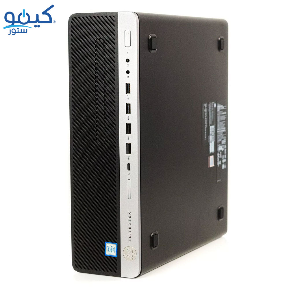 كمبيوتر ديسك توب اتش بي EliteDesk 800 G5 SFF (انتل كور i5-8500T - رام 8 جيجابايت DDR4 - انتل UHD جرافيكس - DVD R/W ) استعمال خارج