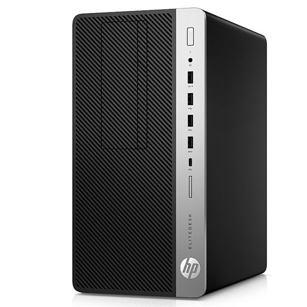 HP Elitedesk 705 G4 MT Tower PC (AMD Ryzen 5 PRO 2400G - 16GB DDR4 - No Hard - AMD Radeon RX Vega 11 - DVD RW) Original Used