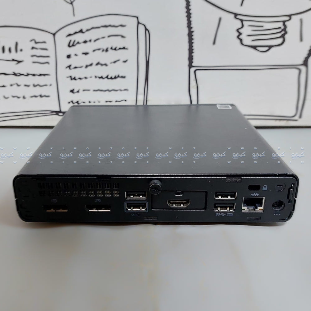 HP ProDesk 405 G4 35W DM Desktop Mini PC (AMD Ryzen 3 PRO 2200GE - 8GB DDR4 - No Hard - AMD Radeon Vega 8) Original Used