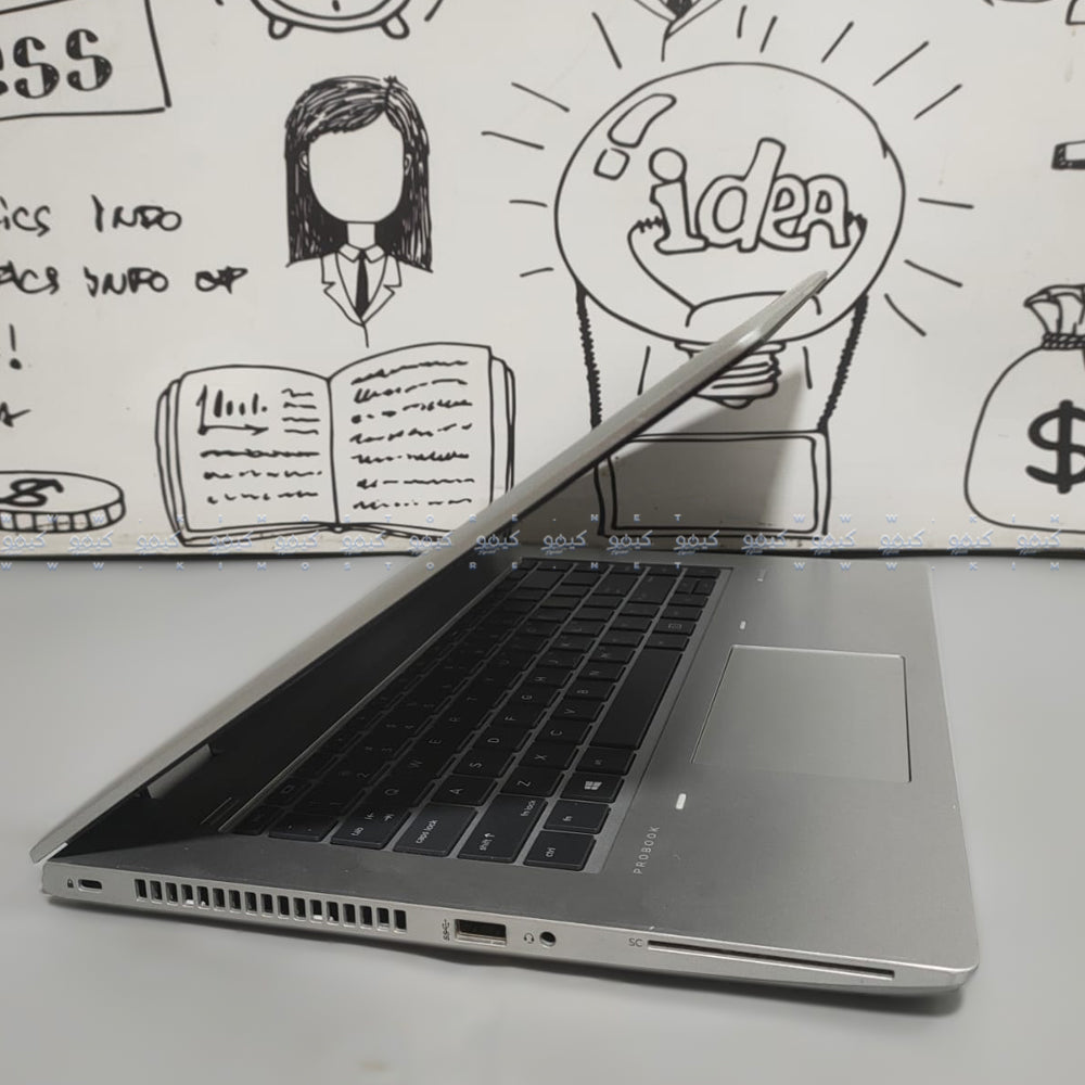 لاب توب اتش بي بروبوك 645 G4 (اي ام دي رايزن 7 برو 2700U - رام 8 جيجابايت DDR4 - هارد 256 جيجابايت SSD - اي ام دي راديون جرافيكس - شاشة 14.0 بوصة HD - كاميرا) استعمال خارج