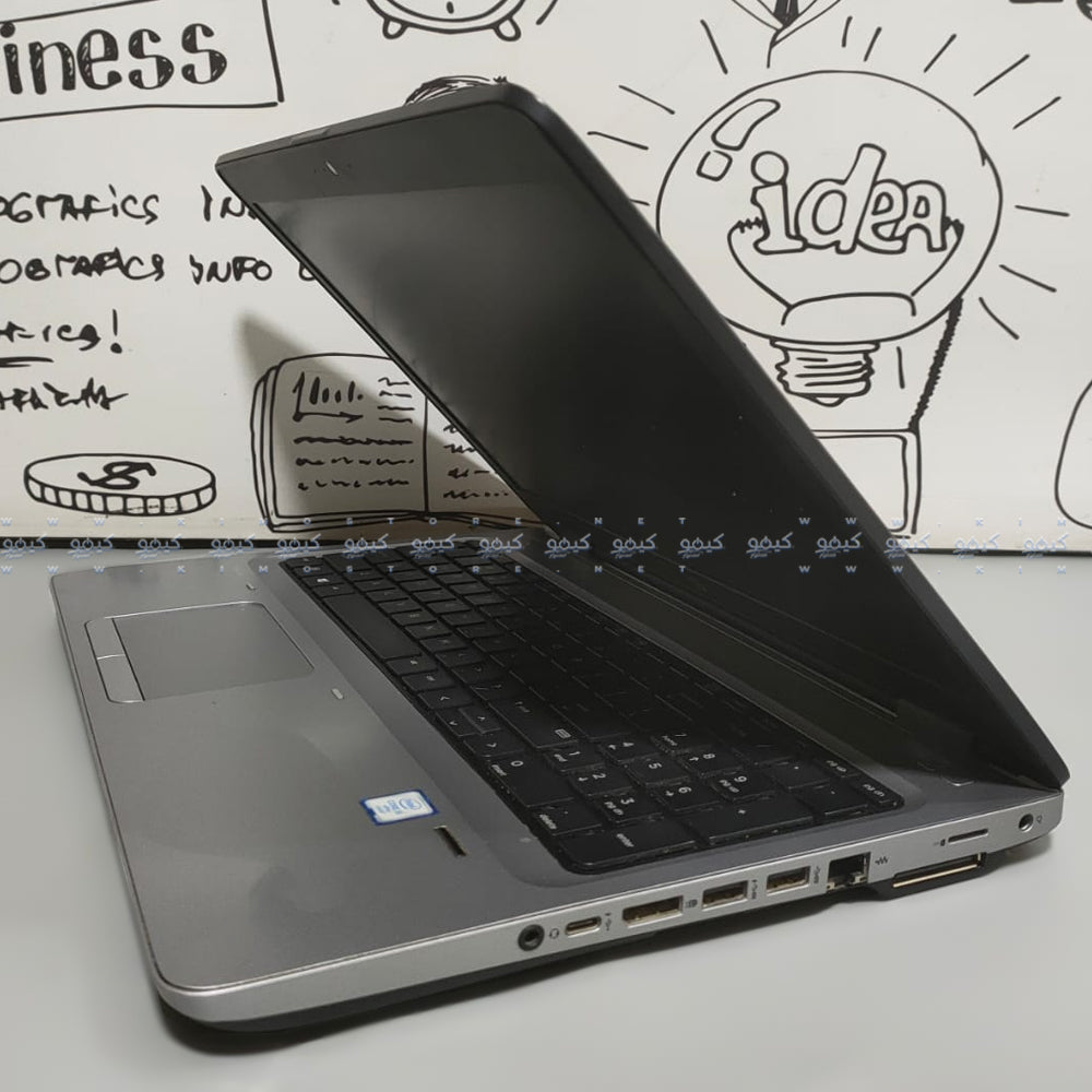 لاب توب اتش بي ProBook 650 G2 (انتل كور i5-6200U - رام 8 جيجابايت SSD 256GB - DDR4 - انتل HD جرافيكس - شاشة 15.6 بوصة HD - كاميرا) استعمال خارج
