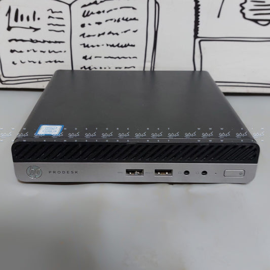 كمبيوتر ديسك توب مينى اتش بى ProDesk 400 G3 (انتل كور i5-7500T - رام 8 جيجابايت DDR4 - انتل HD جرافيكس) استعمال خارج