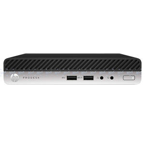 كمبيوتر ديسك توب مينى اتش بى ProDesk 400 G3 (انتل كور i5-7500T - رام 8 جيجابايت DDR4 - انتل HD جرافيكس) استعمال خارج