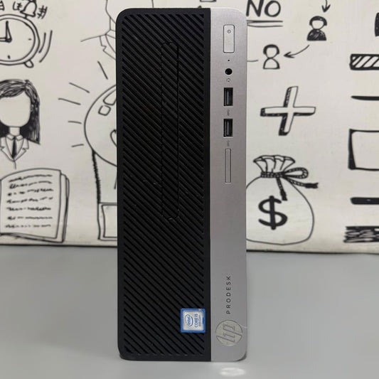 كمبيوتر ديسكتوب اتش بى ProDesk 400 G5 SFF (انتل كور i3-8100 - رام 8 جيجابايت DDR4 - انتل HD جرافيكس) استعمال خارج