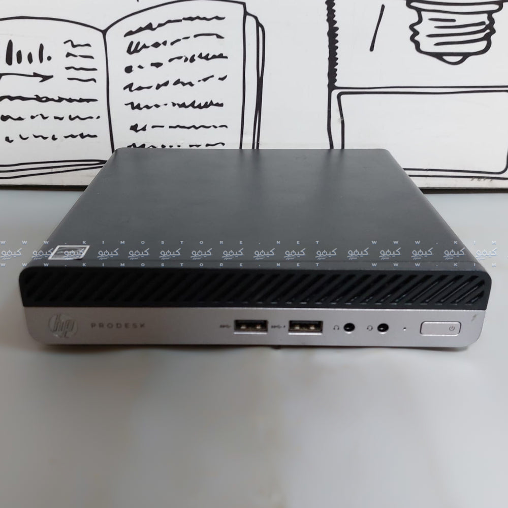 HP ProDesk 405 G4 35W DM Desktop Mini PC (AMD Ryzen 3 PRO 2200GE - 8GB DDR4 - No Hard - AMD Radeon Vega 8) Original Used