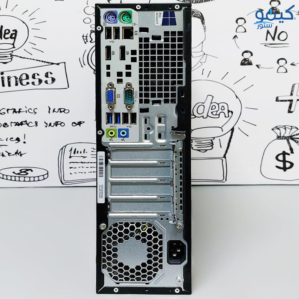 HP ProDesk 600 G1 Desktop PC (Intel Core i7-4770s - 4GB DDR3 - No Hard - Intel HD Graphics - DVD RW) Original Used