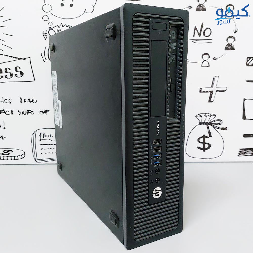 HP ProDesk 600 G1 Desktop PC (Intel Core i7-4770s - 4GB DDR3 - No Hard - Intel HD Graphics - DVD RW) Original Used