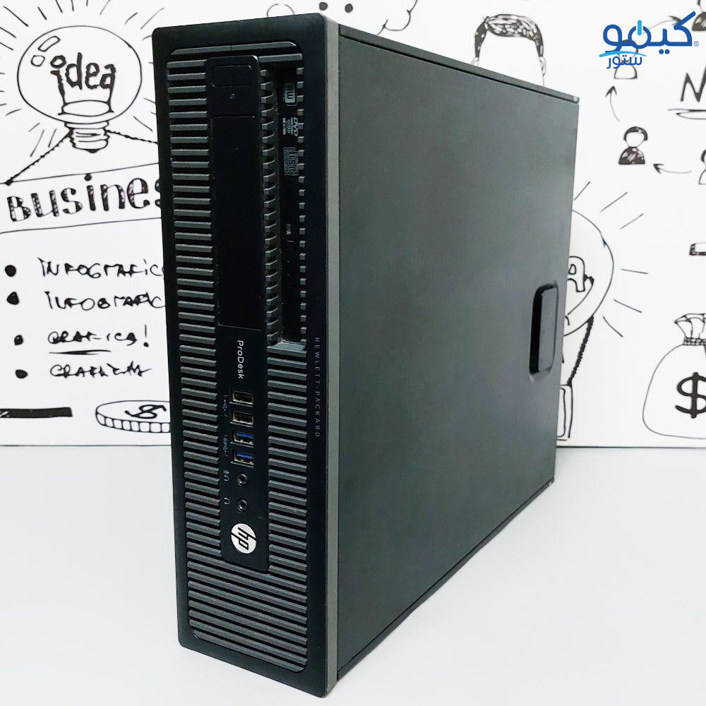 HP ProDesk 600 G1 Desktop PC (Intel Core i7-4770s - 4GB DDR3 - No Hard - Intel HD Graphics - DVD RW) Original Used
