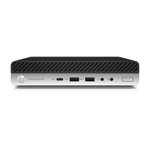 كمبيوتر مينى ديسك توب اتش بي ProDesk 600 G4 DM 35W (انتل كور i5-8500T - رام 8 جيجابايت DDR4 - بدون هارد - انتل UHD جرافيكس) استعمال خارج