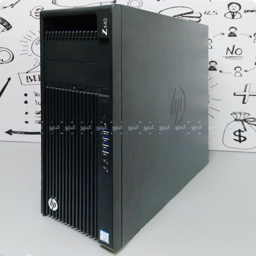 HP Z440 Workstation (Intel Xeon E5-1660 V3 - 16GB DDR4 - No Hard - No Graphics Card - DVD RW) Original Used