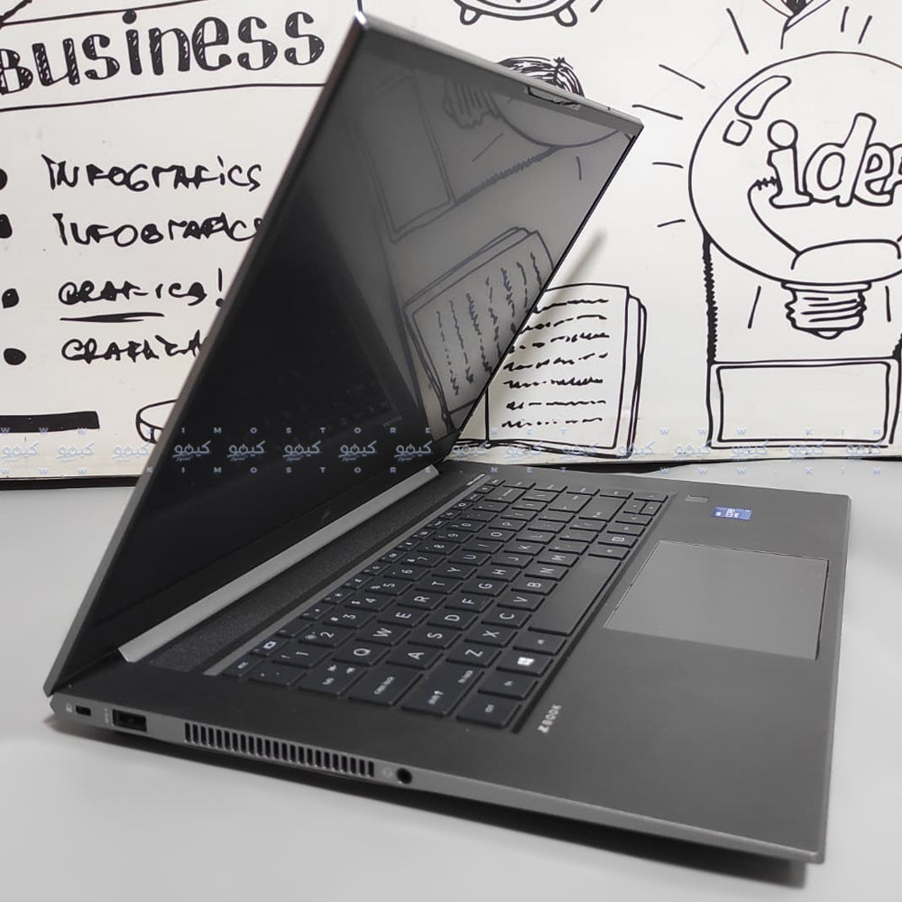 HP ZBook Studio 15 G8 Mobile Workstation Laptop (Intel Core i7-11850H - 32GB DDR4 - M.2 512GB - Nvidia RTX A2000 4GB - 15.6 Inch FHD - Cam) Original Used