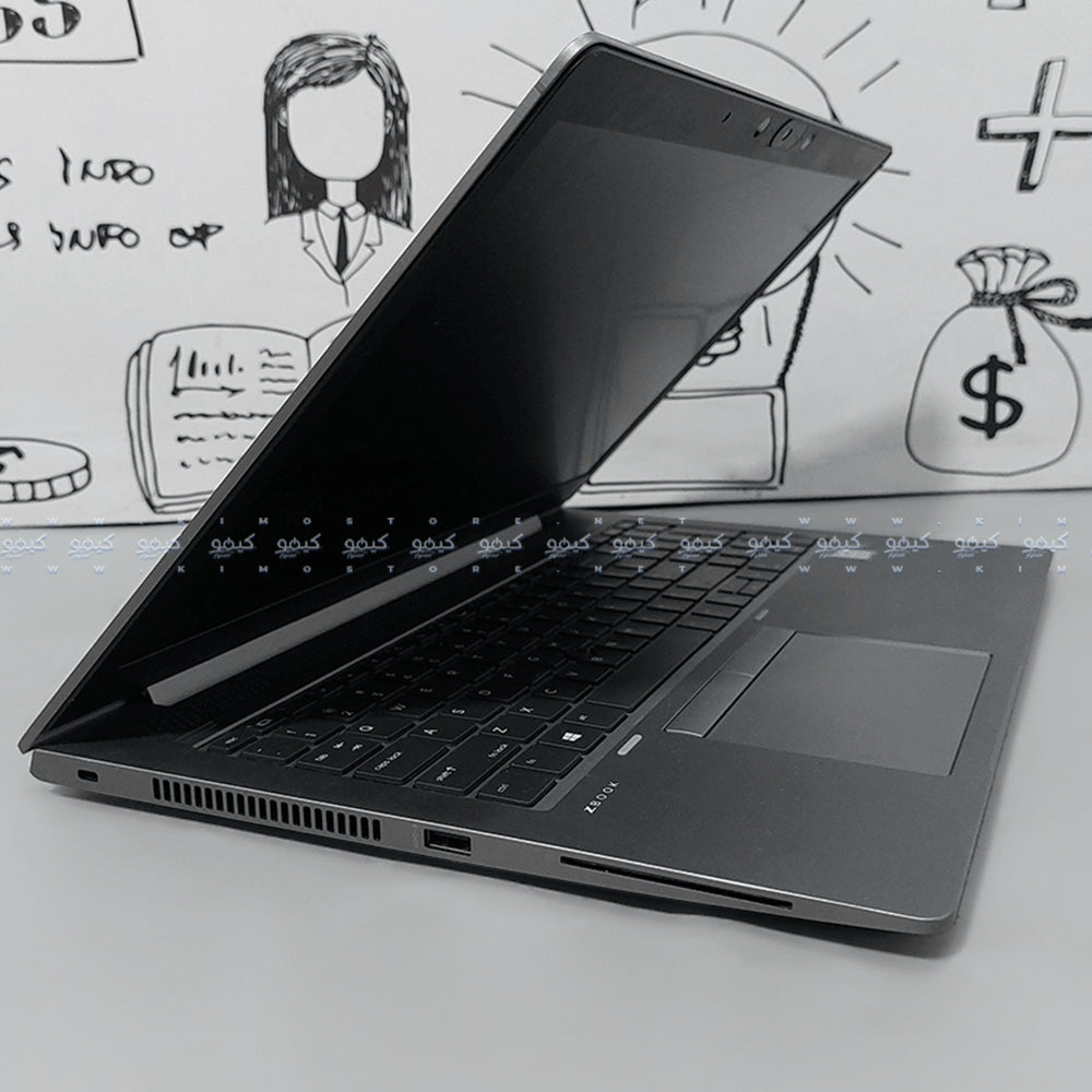 HP ZBook 15U G6 Laptop (Intel Core i7-8665U - 16GB DDR4 - M.2 512GB - AMD Radeon Pro WX 3200 4GB - 15.6 Inch FHD - Cam) Original Used