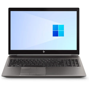 HP ZBook 15 G6 Mobile Workstation Laptop (Intel Core i7-9750H - 16GB DDR4 - M.2 512GB - Nvidia Quadro T2000 4GB - 15.6 Inch FHD - Cam) Original Used