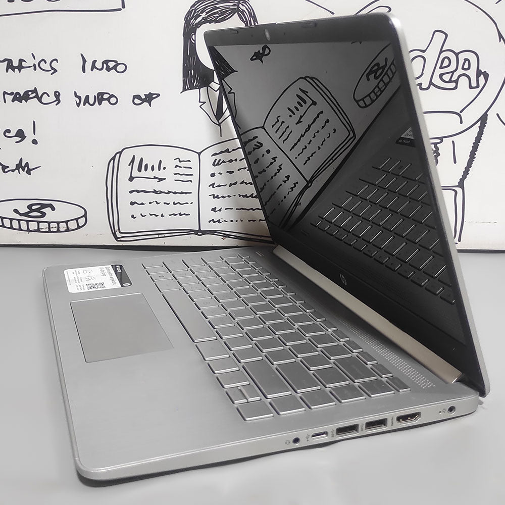 HP 14-DQ2031WM Laptop (Intel Core i3-1115G4 - 4GB DDR4 - M.2 128GB - Intel UHD Graphics - 14.0 Inch HD - Cam) Original Used