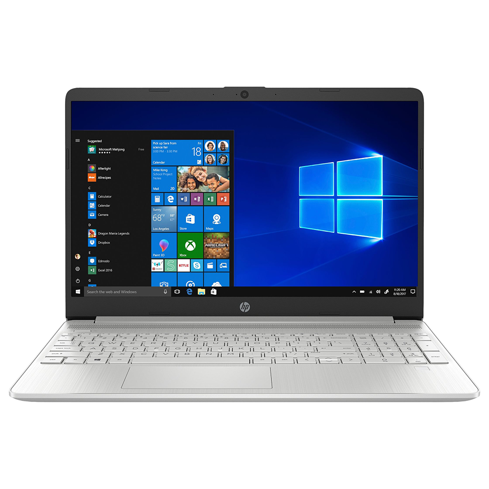 HP 15S-FQ5044NE Laptop (Intel Core i5-1235U - 8GB Ram - M.2 NVMe 512GB - Intel Iris Xe Graphics- 15.6 Inch FHD - Win11) - Natural Silver