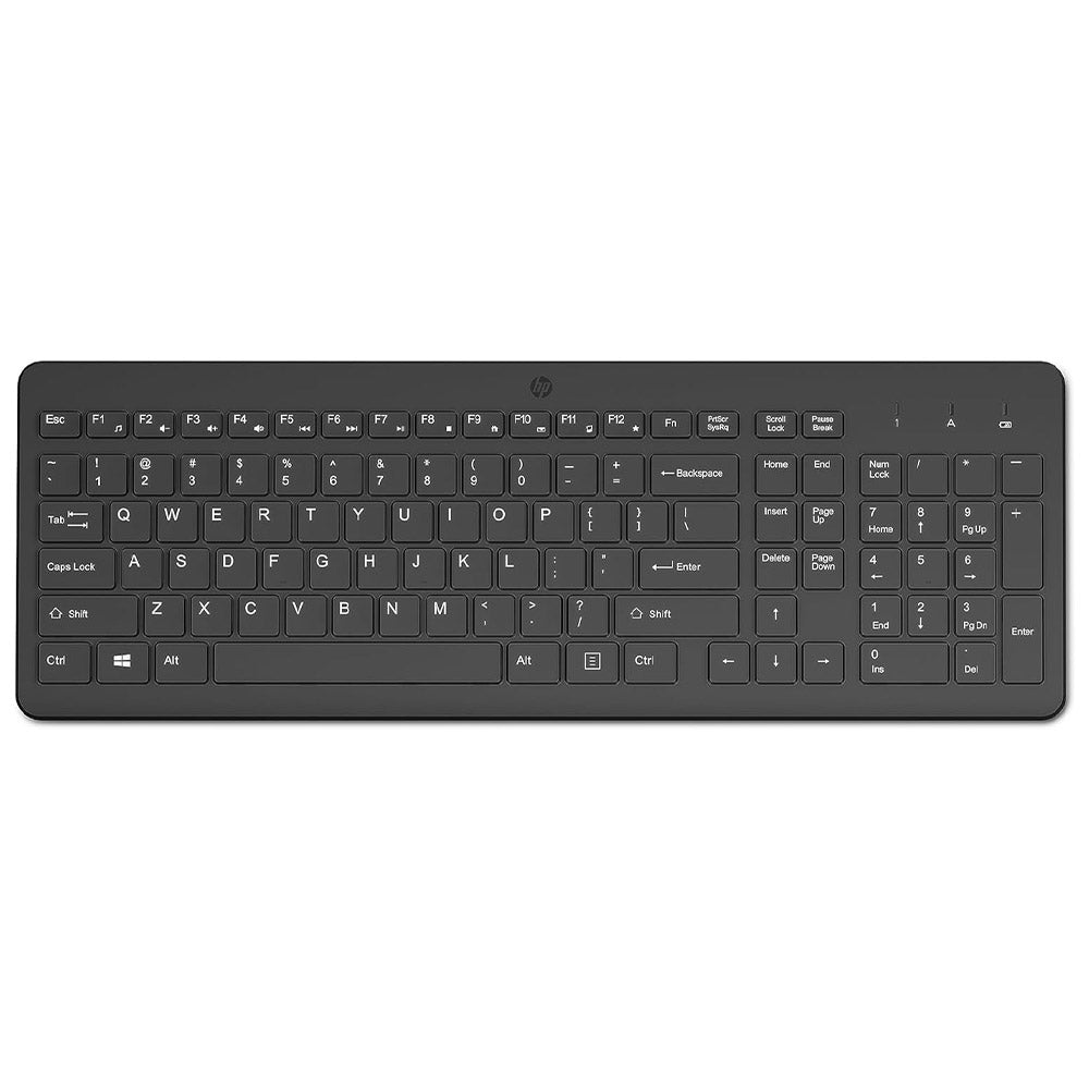 HP 220 Wireless Keyboard English & Arabic - Black