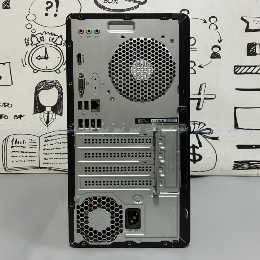 HP 290 G2 MT Tower PC (Intel Core i3-8100 - 8GB DDR4 - No Hard - Intel UHD Graphics) Original Used