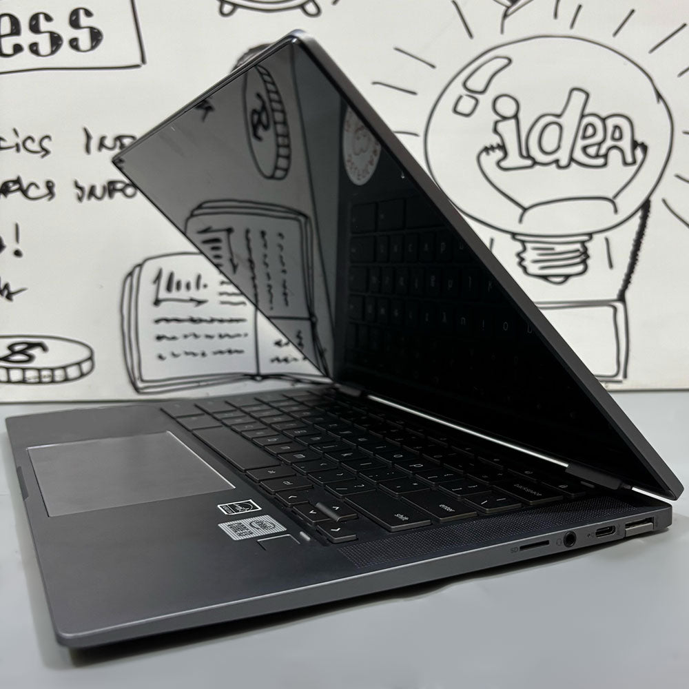 HP Chromebook X360 14C-CA0053DX 2in1 Laptop (Intel Core i3-10110U - 8GB DDR4 - eMMC 64GB - Intel UHD Graphics - 14.0 Inch FHD IPS Touchscreen 360° - Cam) Original Used