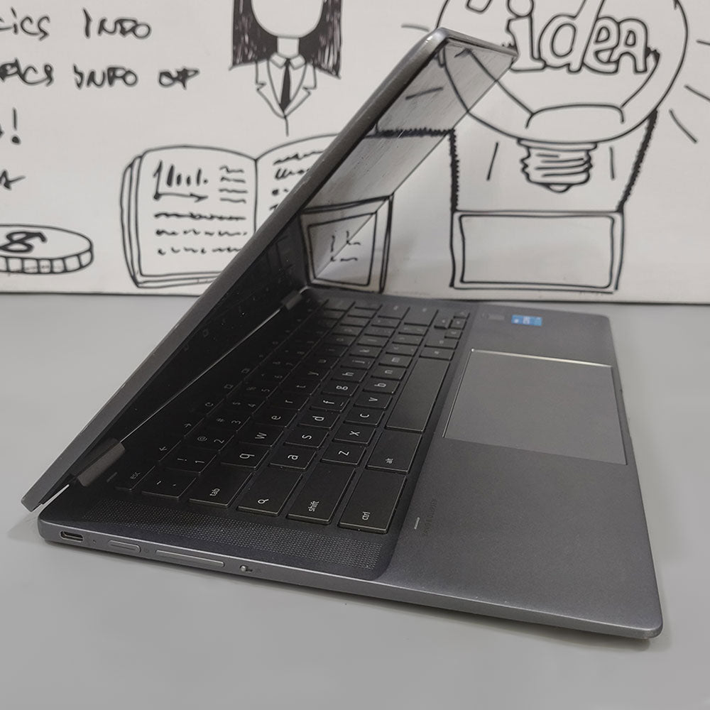 HP Chromebook X360 14C-CC0013DX 2in1 Laptop (Intel Core i3-1115G4 - 8GB DDR4 - M.2 256GB - Intel UHD Graphics - 14.0 Inch FHD Touchscreen 360° - Cam) Original Used